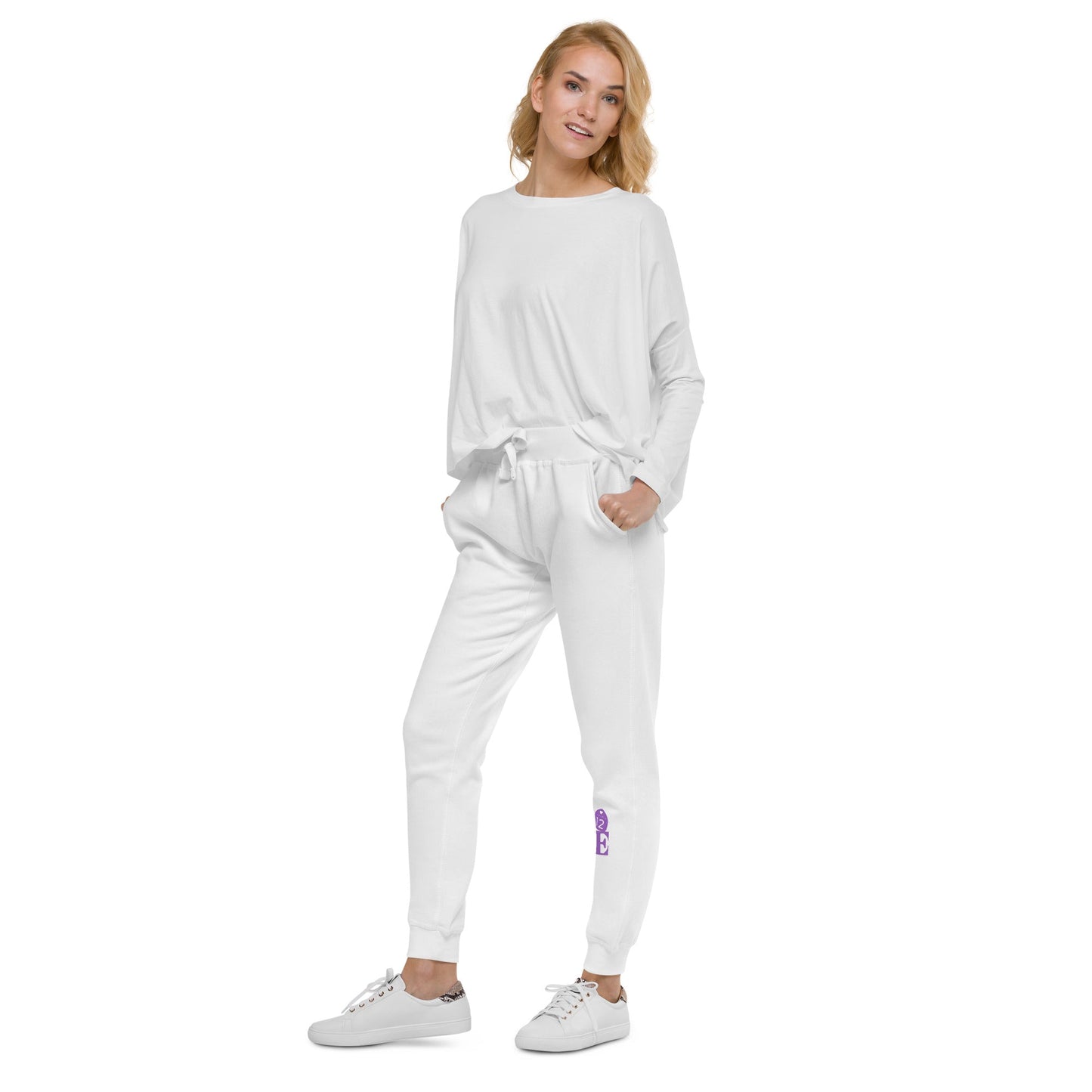 Unisex fleece sweatpants - Love 12