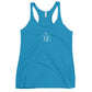 Women's Racerback Tank - White Badge