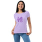 Women’s fitted t-shirt - Love 12